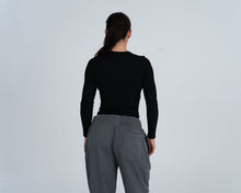 Crewneck Fitted Tee - LS