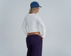 Crewneck Fitted Tee - LS