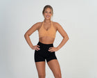 Halter V-neck Sports Bra