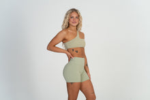 Single Shoulder Sports Bra