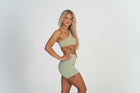 Single Shoulder Sports Bra