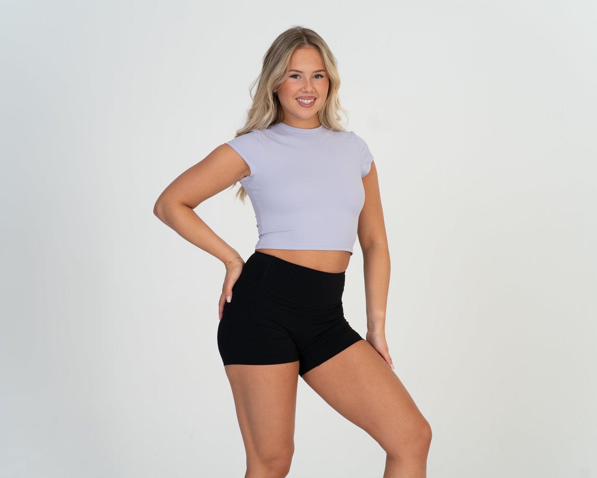 Cap-sleeve Tee